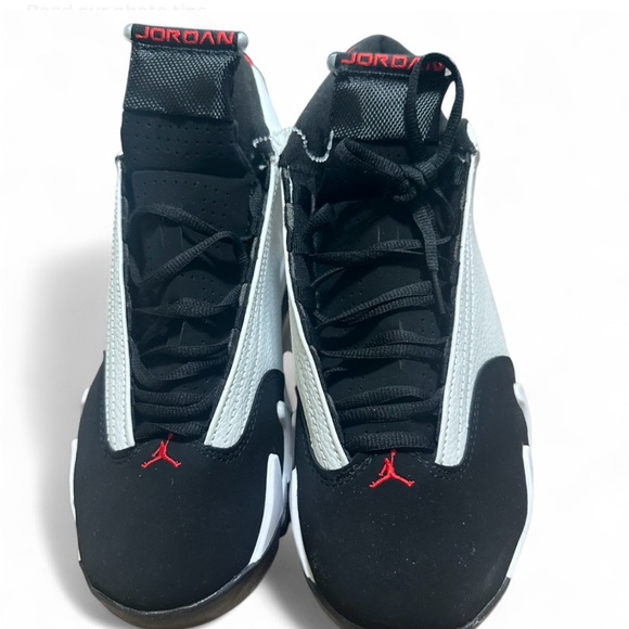 Nike Air Jordan 14 Retro Black Toe Size 12#NoBox